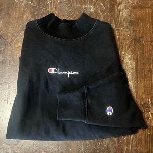 Champion Navy Blue Crewneck Sweatshirt